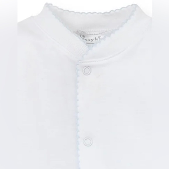 NWT Kissy BLUE TRIM Basic Converter Gown Preemie - Picture 2 of 4